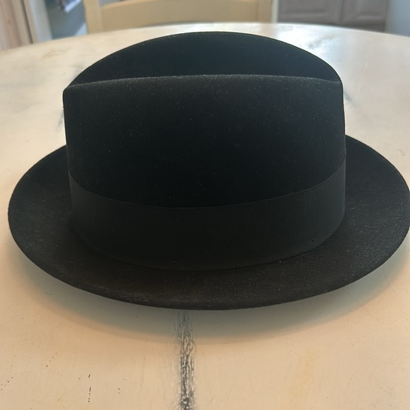 Stetson Royal Quality Black Fedora - Picture 4 of 7